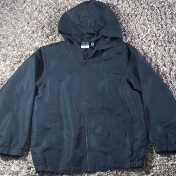 🔥Kids Nautica Dark Blue School Uniform Rain Jacket Size M 10/12 Boys - Picture 1 of 6